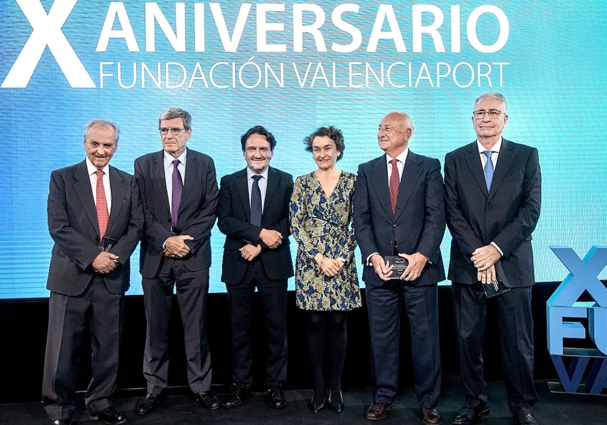 Rafael del Moral, Aurelio Martínez, Antonio Torregrosa, Mar Chao, Rafael Aznar y Leandro García.