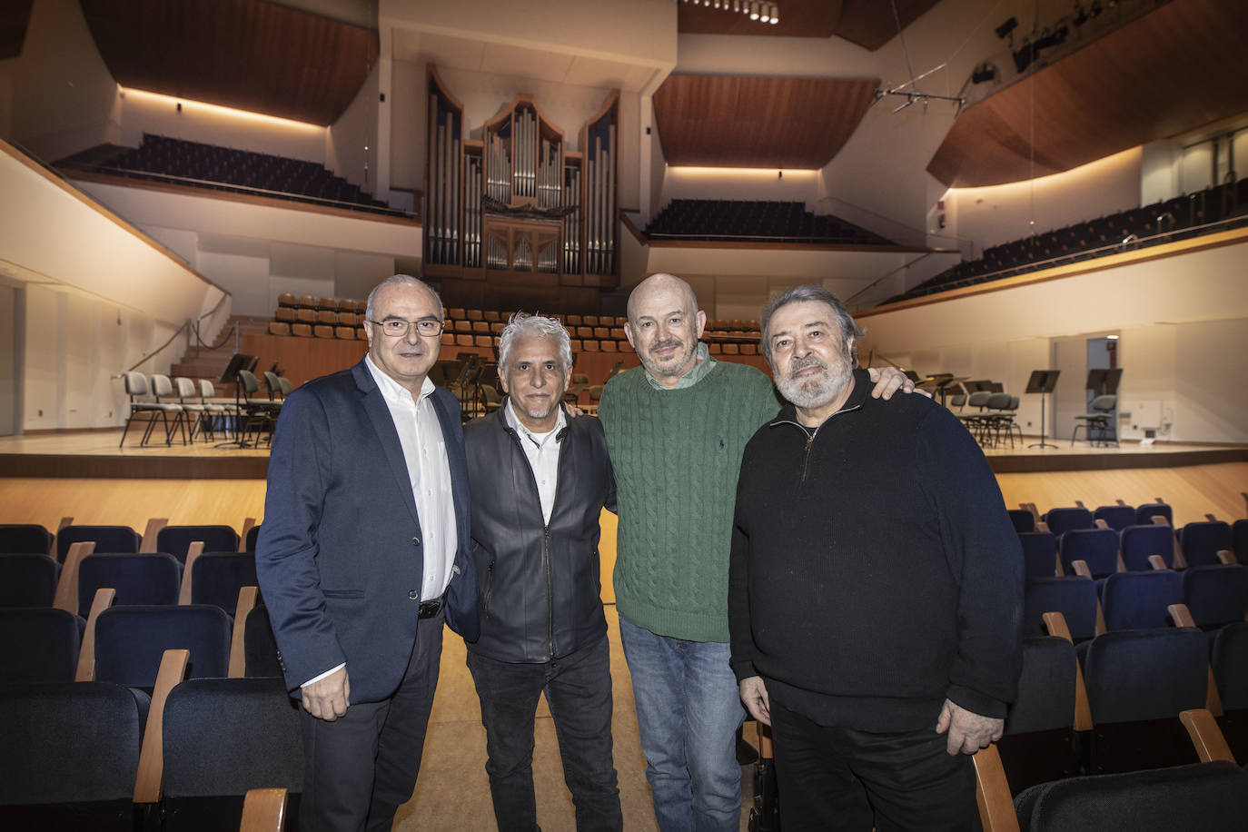 Vicente Llimerá, Ximo Tébar, Nacho Mañó y Pedro Ruy Blas.