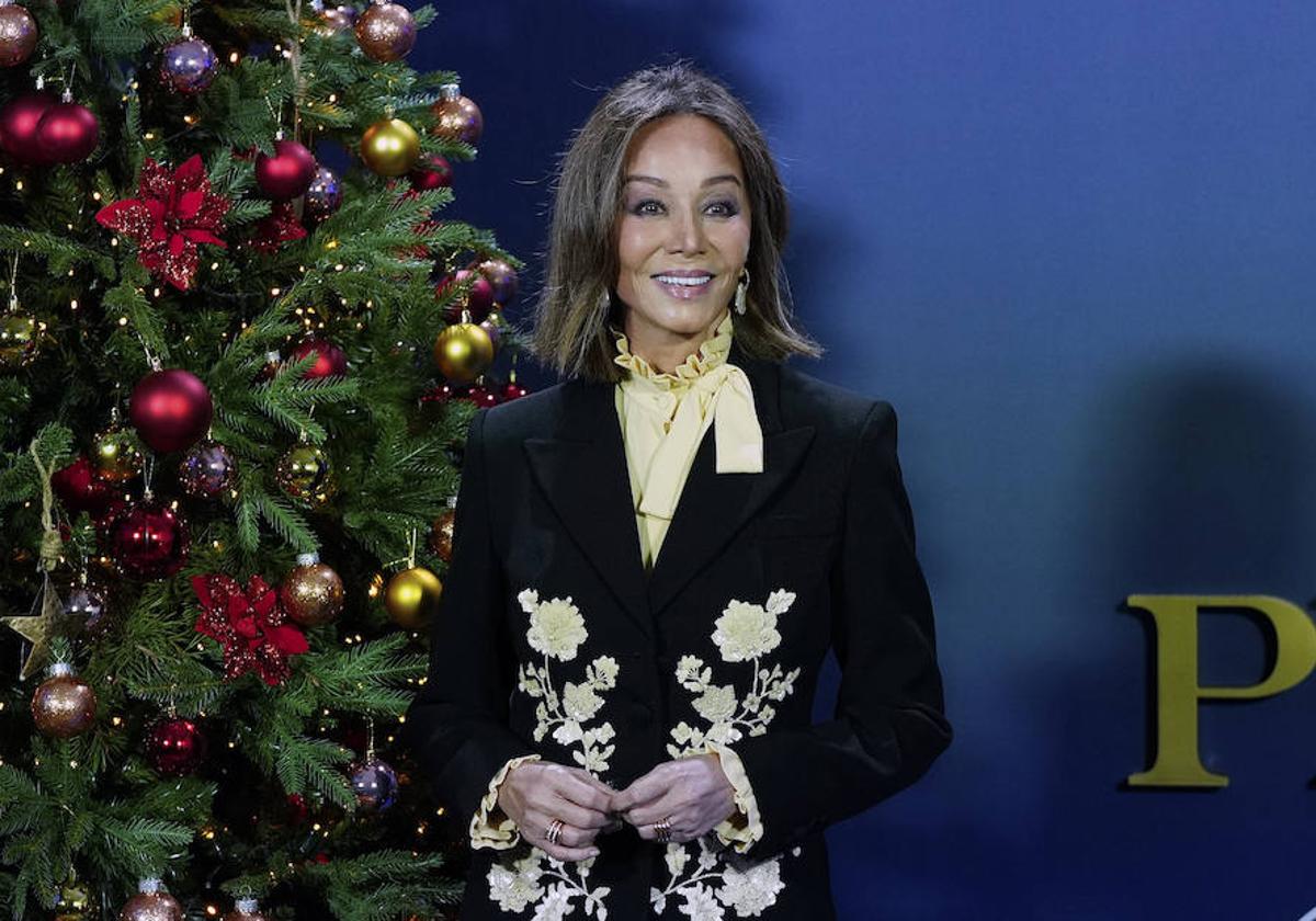 Isabel Preysler durante la presentación de su documental en Disney +.