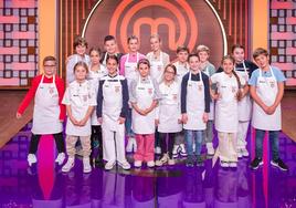 Los 16 aspirantes de 'MasterChef Junior 10'.