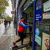 Una administración de lotería.