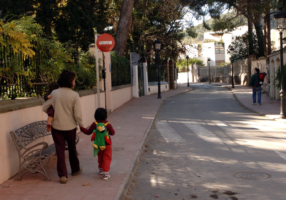 La entrada a Navajas, el municipio que más dinero va a recibir.