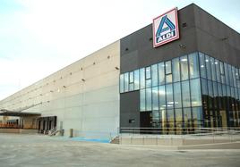 Supermercado de la cadena alemana ALDI en Sagunto.