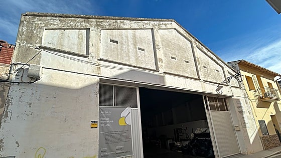 Medio millón para convertir un viejo almacén en centro sociocultural en Beniarjó