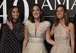 Ana Boyer, Tamara Falcó e Isabel Preysler en una imagen de archivo.