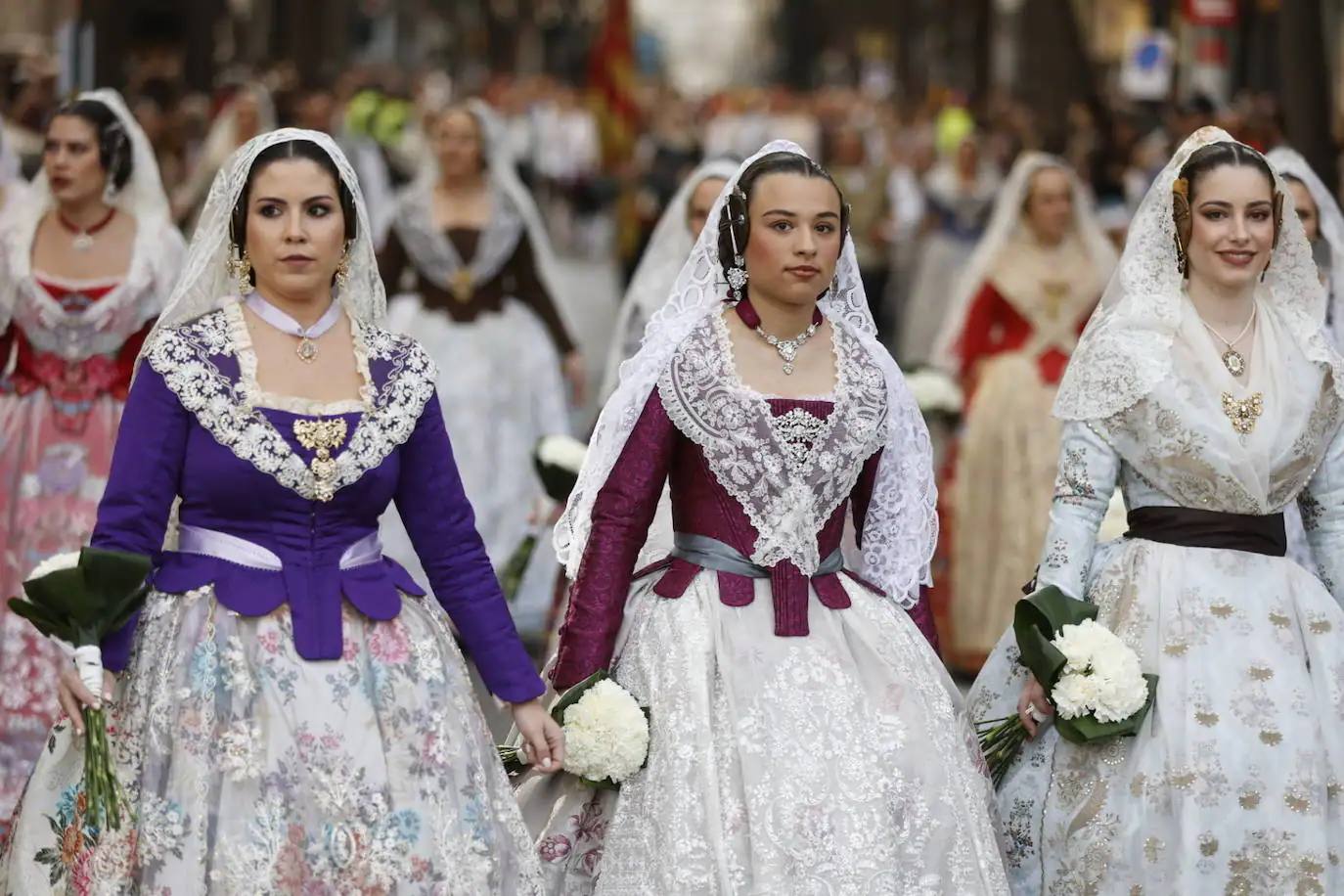 Ofrenda de las Fallas de Valencia 2024: consulta los horarios por sector