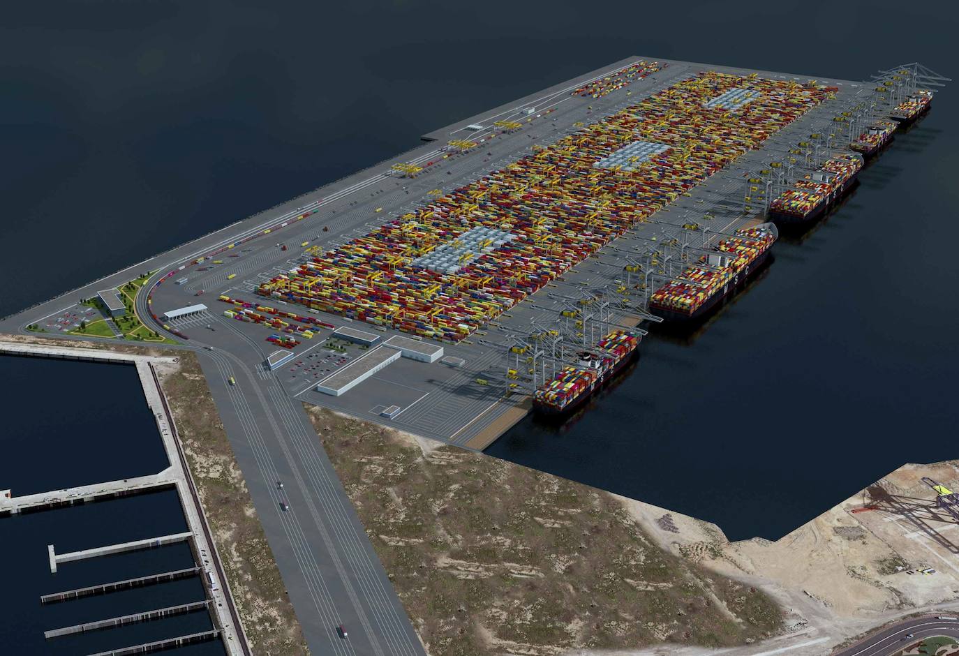 Así será la nueva terminal del puerto de Valencia