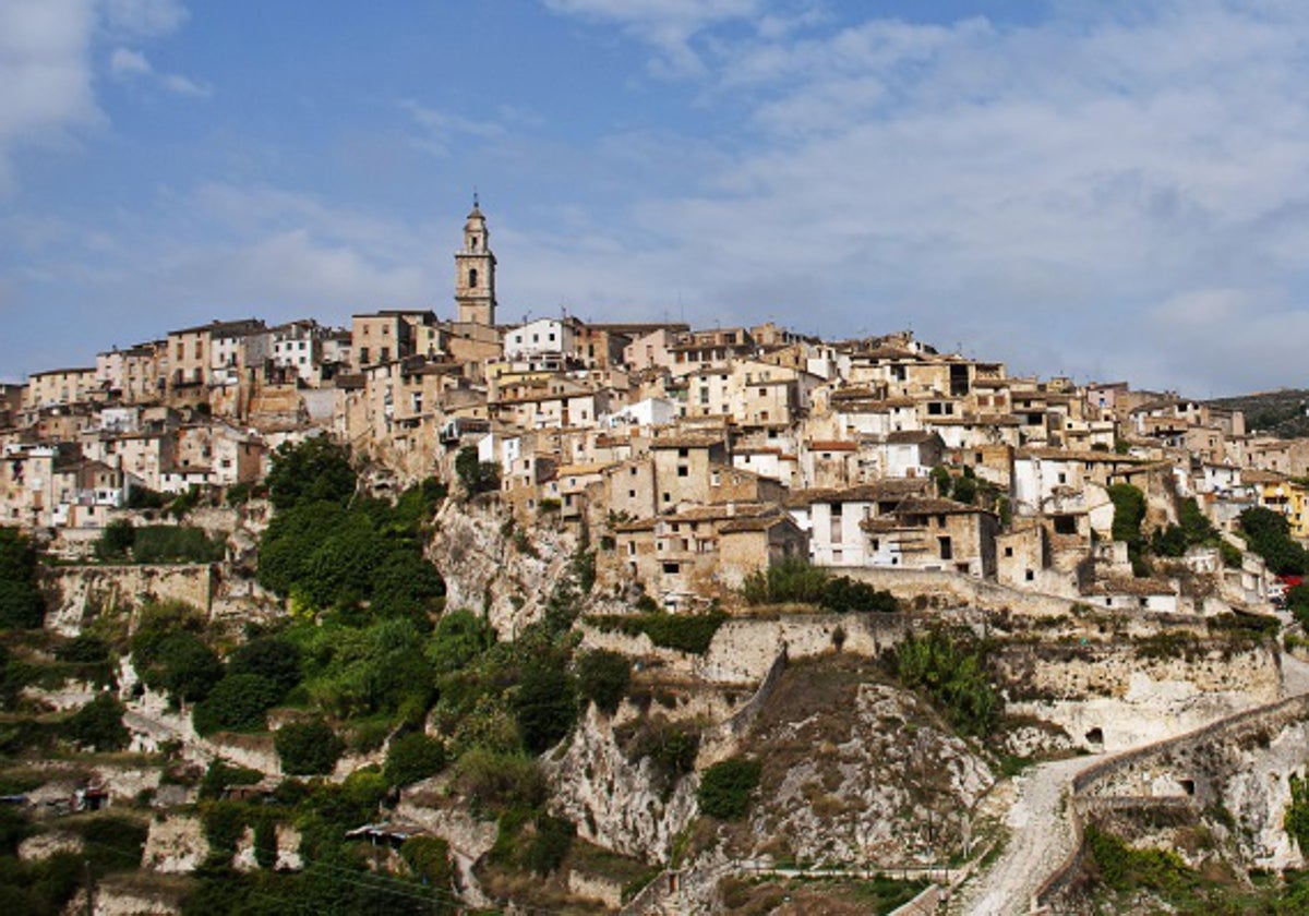 Vista general de Bocairent.