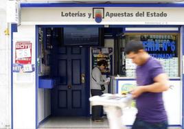 Una administración de Loterías y Apuestas del Estado.