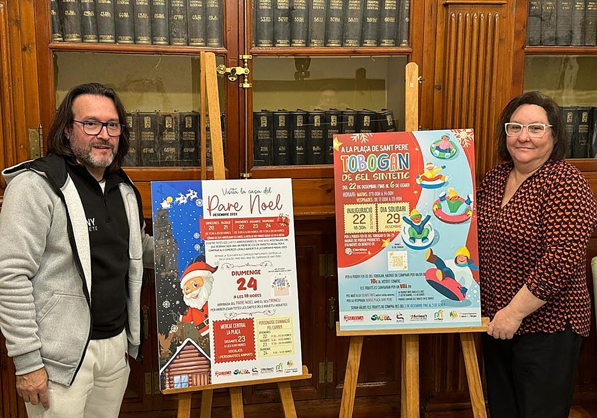 Presentación de las actividades navideñas.