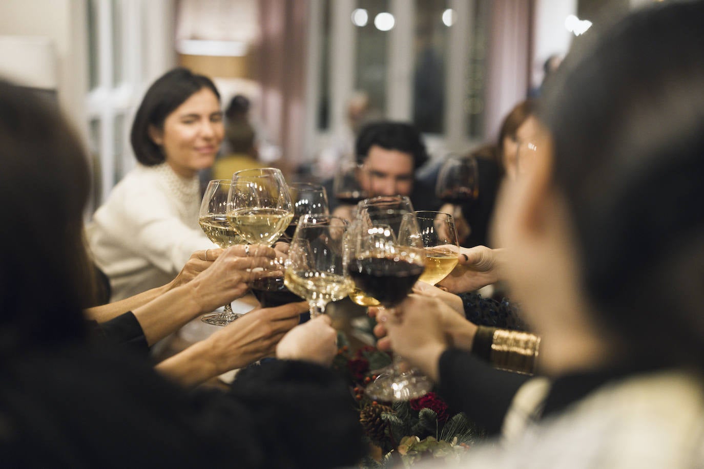 Un brindis en Helen Berger.