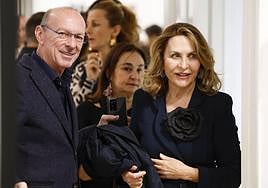 Paco Aliaga junto a Elena Negueroles.