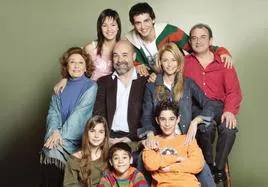 La serie 'Los Serrano' permanedió durante cinco años en antena.