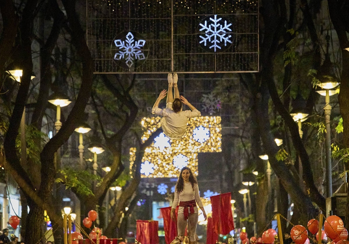 Cabalgata de Reyes de Valencia, de una anterior edición.