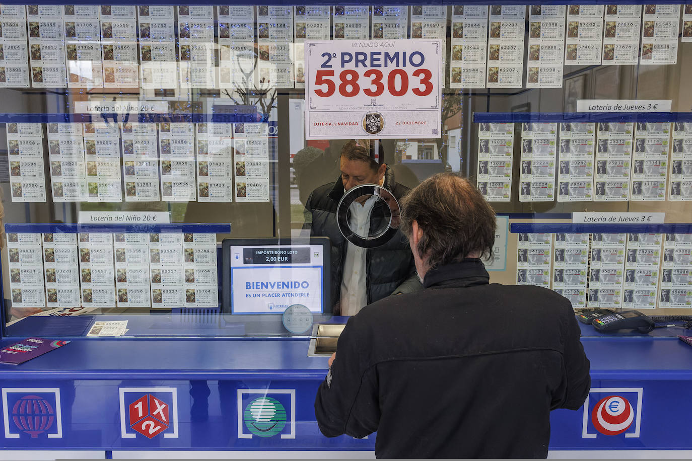 Llega el momento de cobrar los premios de la Lotería de Navidad.