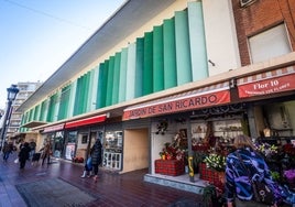 Exterior del mercado de Ruzafa, en una imagen reciente.