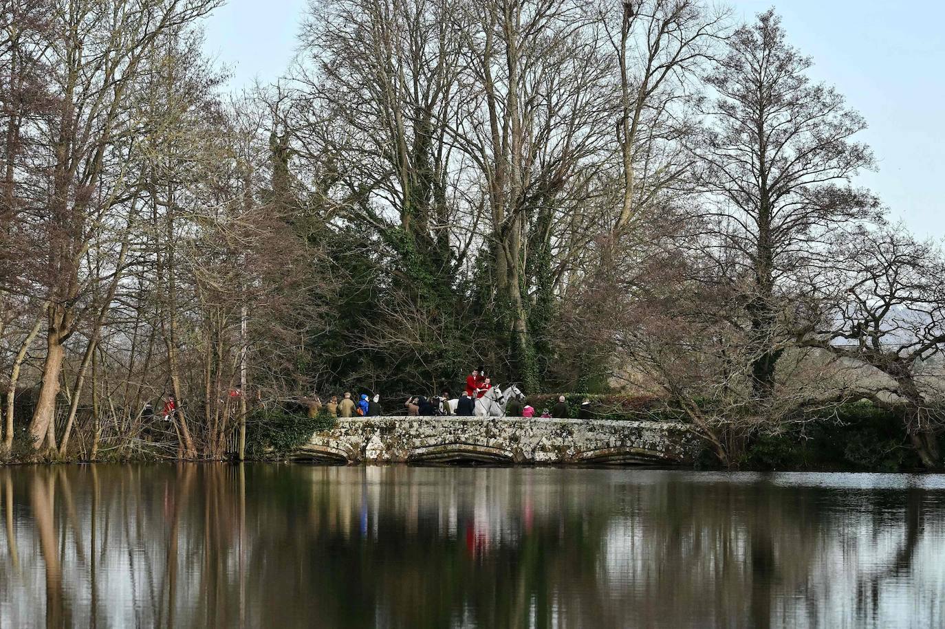 Reino Unido celebra el tradicional día de cacería Boxing Day
