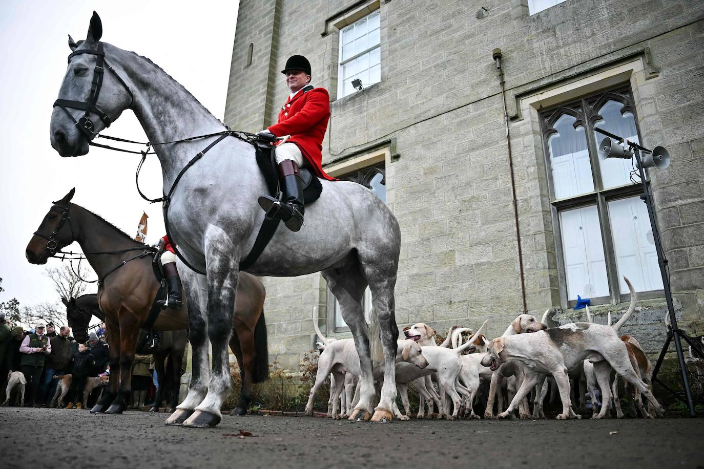 Reino Unido celebra el tradicional día de cacería Boxing Day