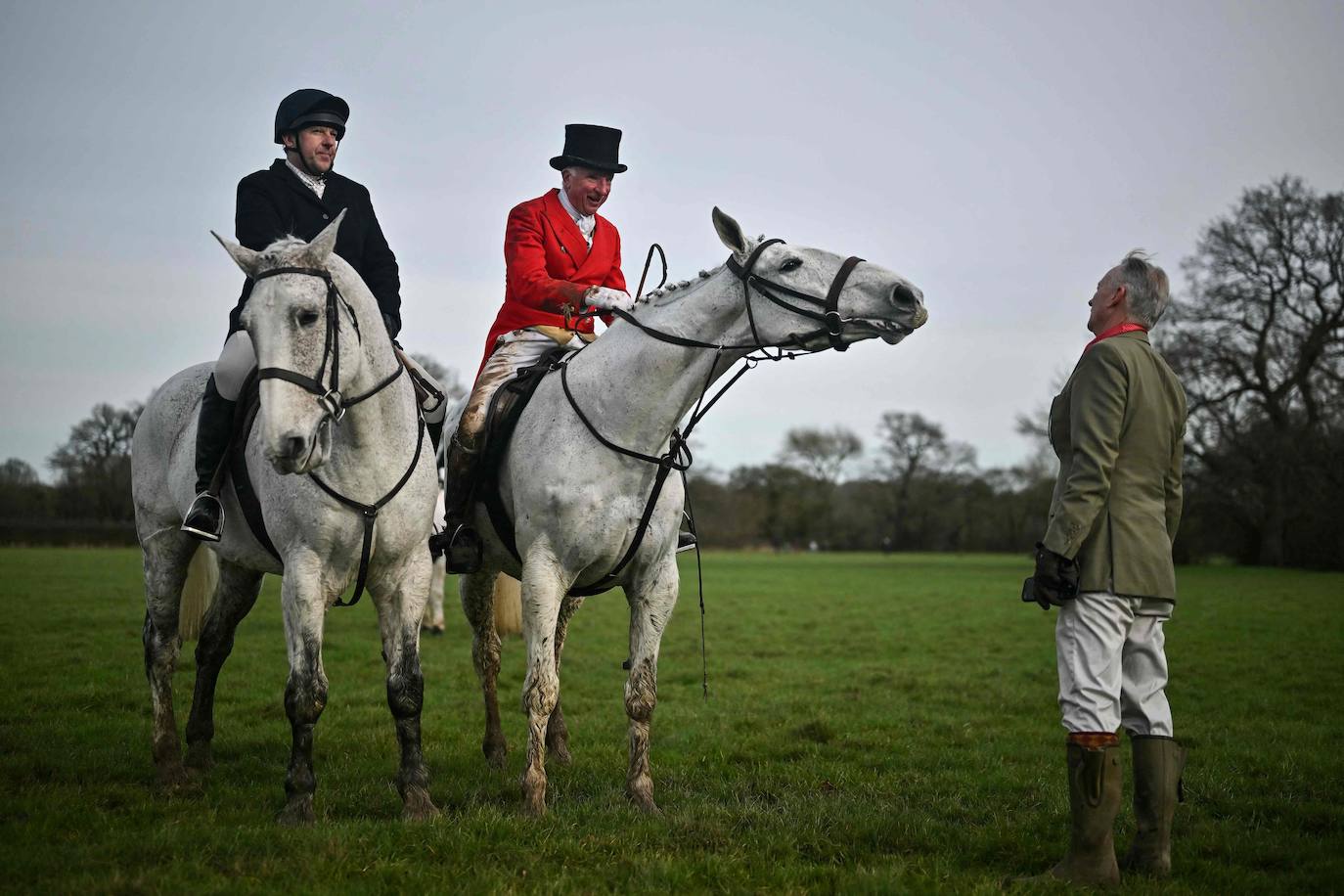 Reino Unido celebra el tradicional día de cacería Boxing Day