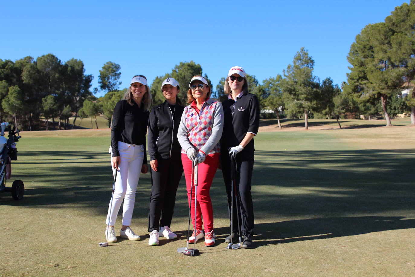 Mariló Noguera, Jing Feng Yan, Ana Peris y Cristina Cervera.