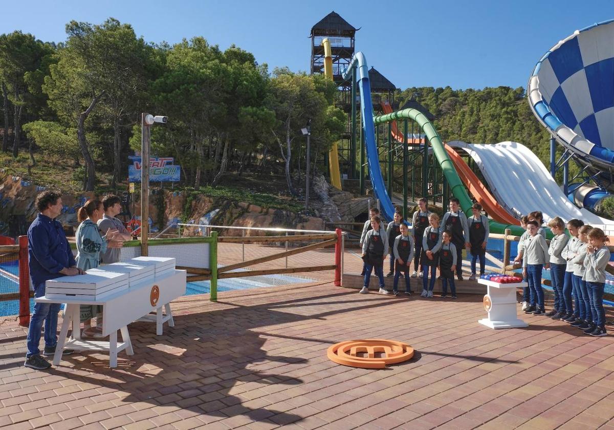 Imagen del parque acuático de Benidorm donde se ha realizado la prueba exterior.