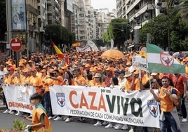 Un momento de la manifestación del pasado mayo.