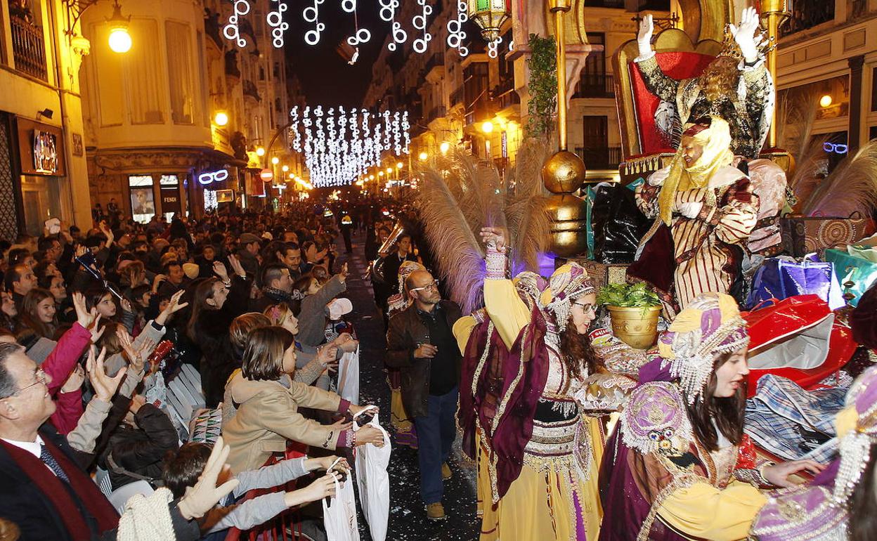 Imagen de archivo de la cabalgata de Reyes de Manises