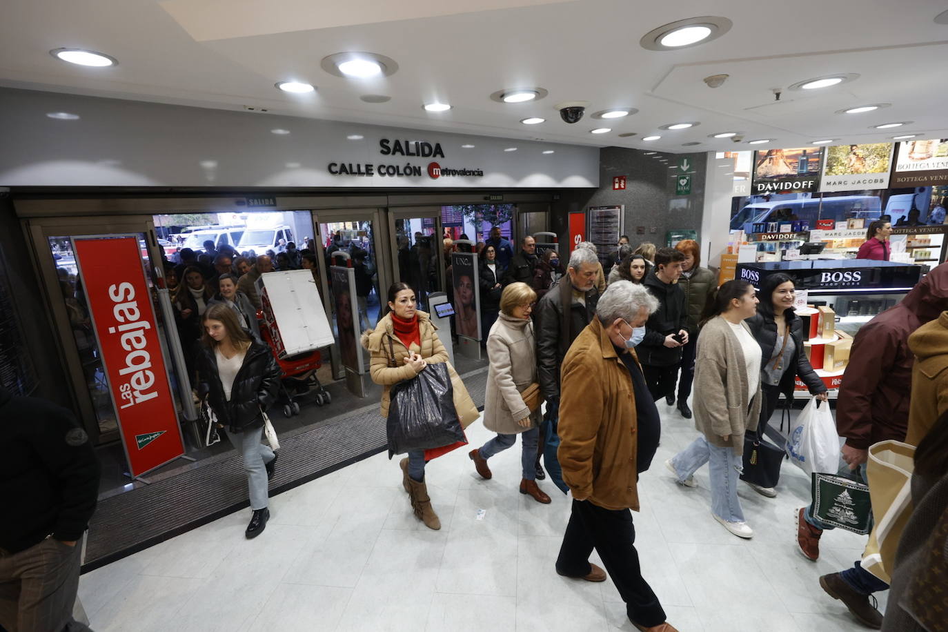 Las rebajas de enero han comenzado en Valencia. 