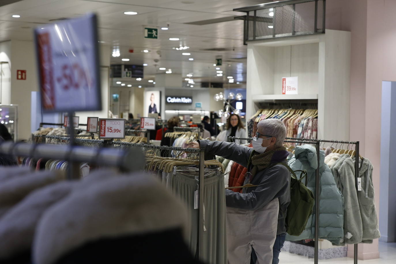 Las rebajas de enero han comenzado en Valencia. 