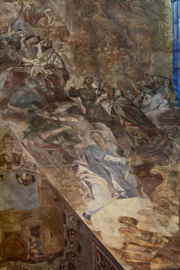 Fotos: Frescos de Palomino en la bóveda de la iglesia de los Santos Juanes de Valencia