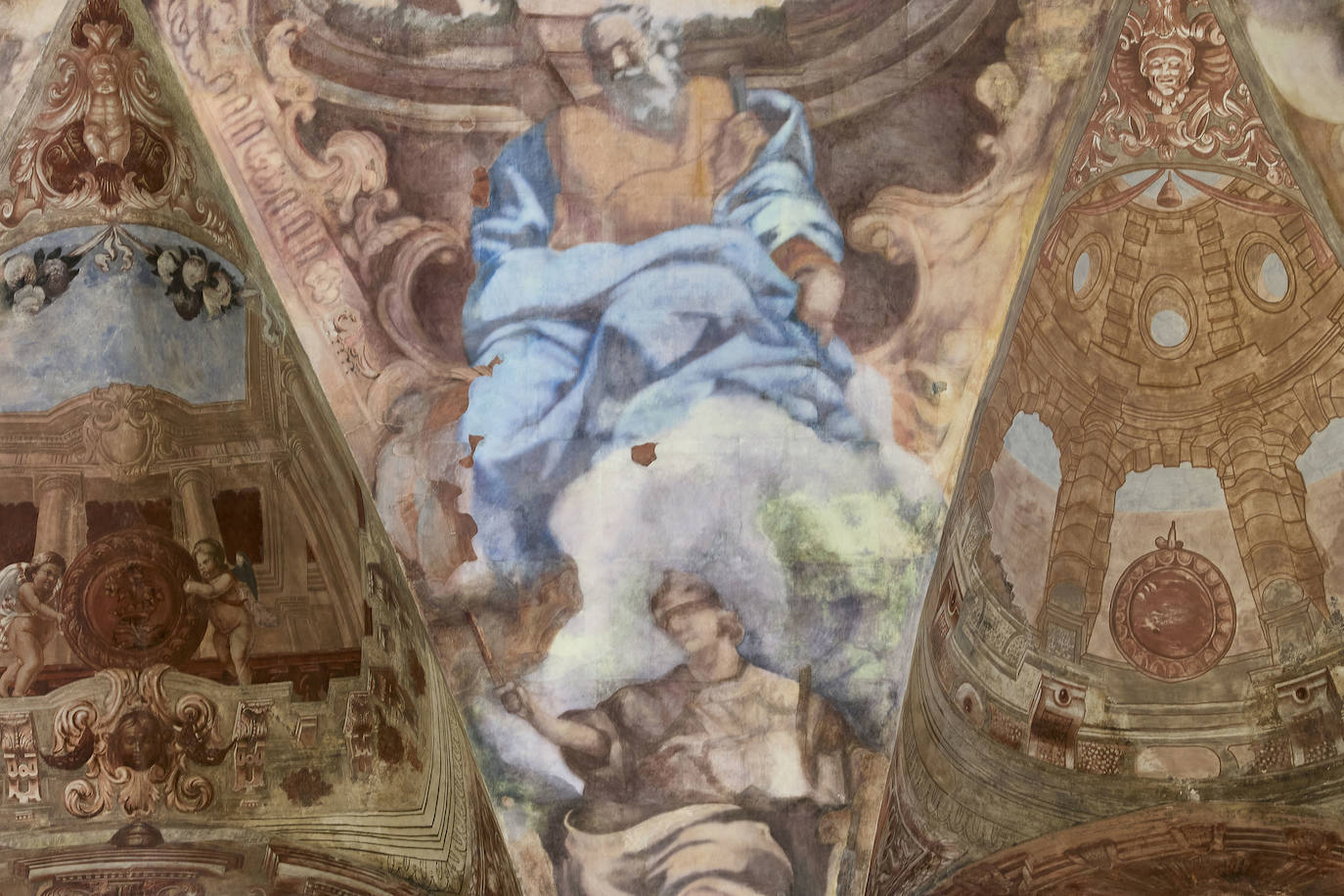 Fotos: Frescos de Palomino en la bóveda de la iglesia de los Santos Juanes de Valencia