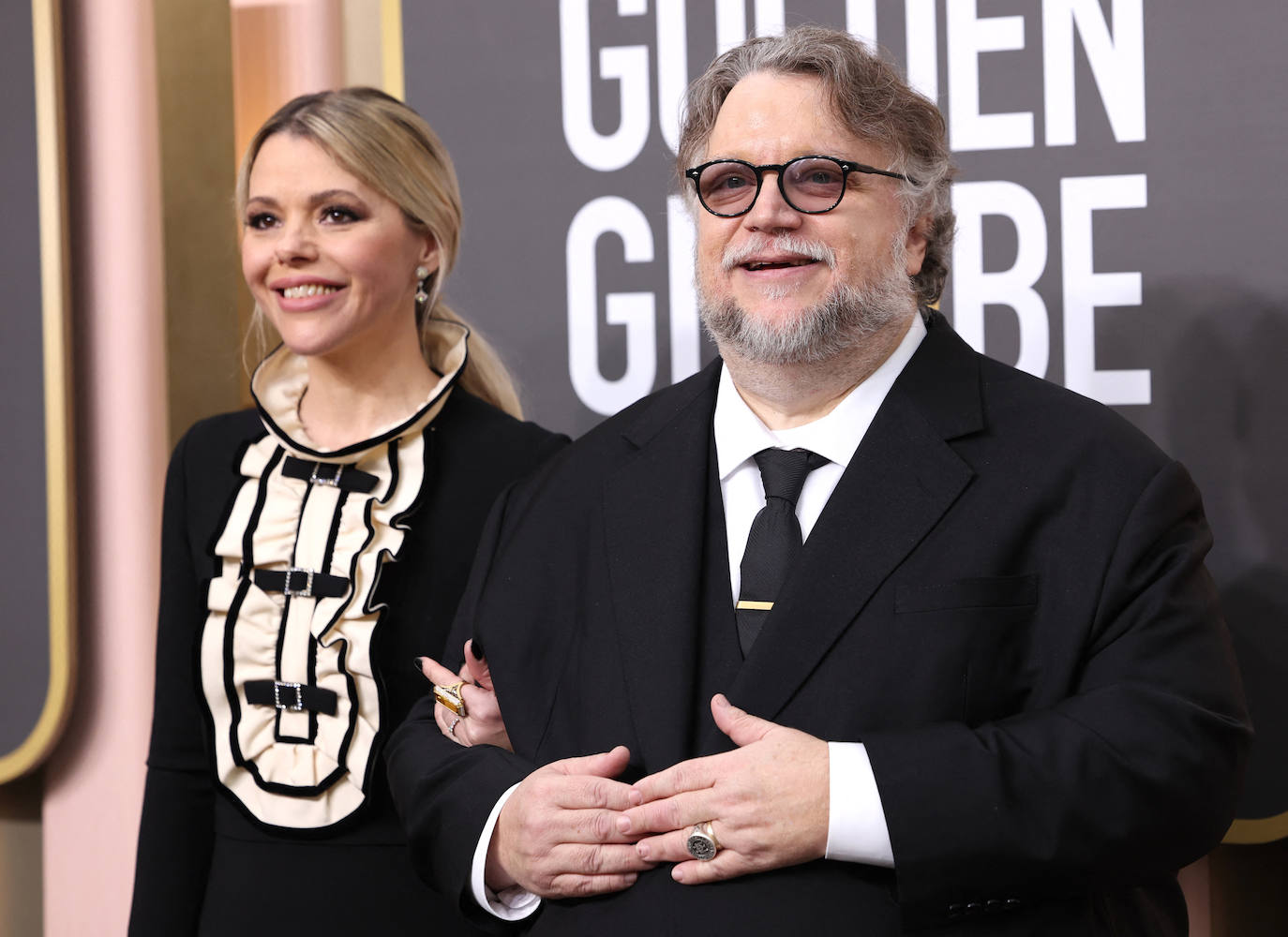 Guillermo del Toro y su mujer Kim Morgan