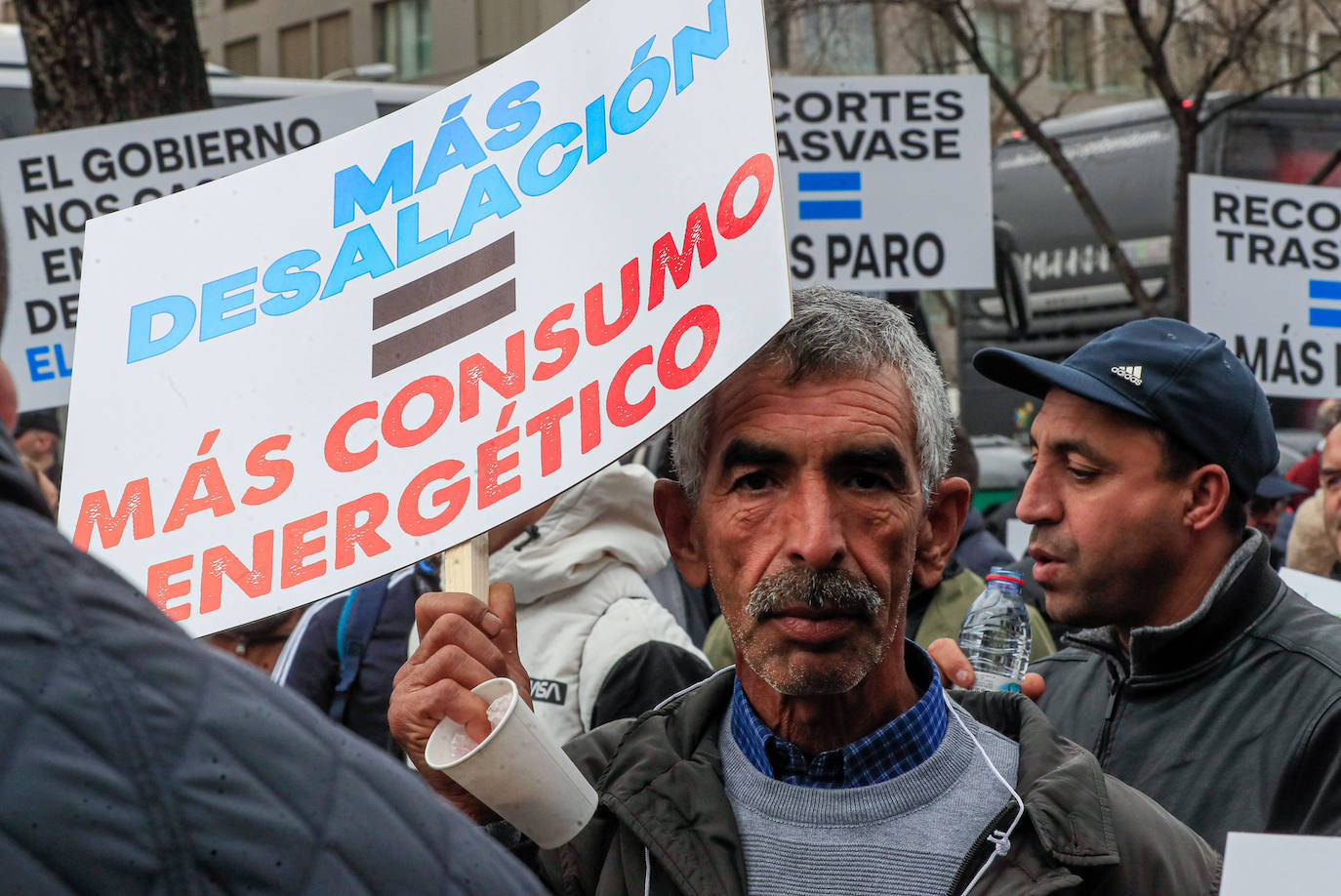 Fotos: Los regantes claman en Madrid en defensa del trasvase Tajo-Segura