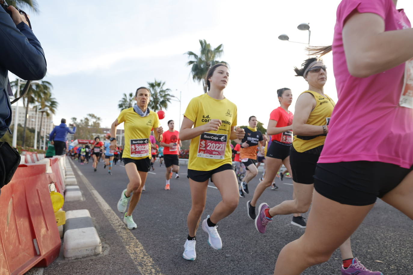 El atletismo popular retoma el pulso en Valencia con la primera carrera celebrada en 2023.