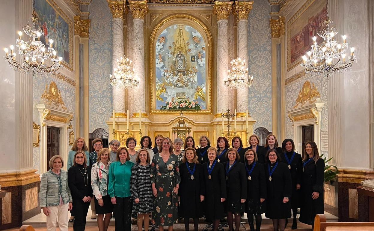 La promoción de Camareras de la Purísima 2023. 