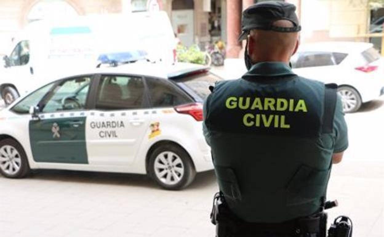 Un guardia civil en una imagen de archivo. 