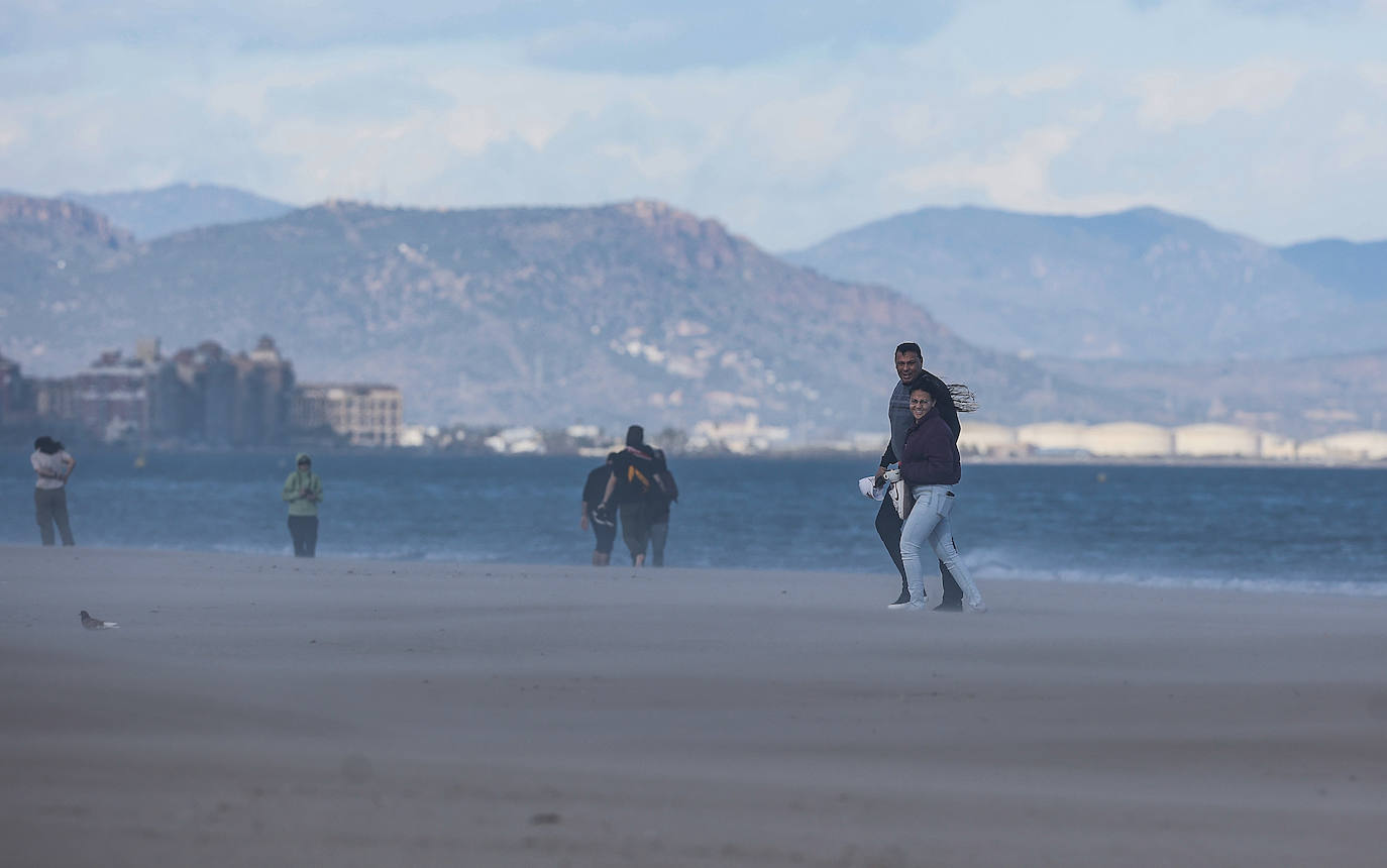 Fotos: Temporal del viento en la Comunitat valenciana