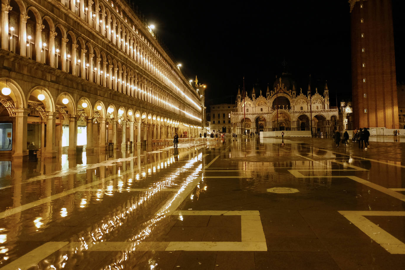 Fotos: El encanto de Venecia al caer la noche