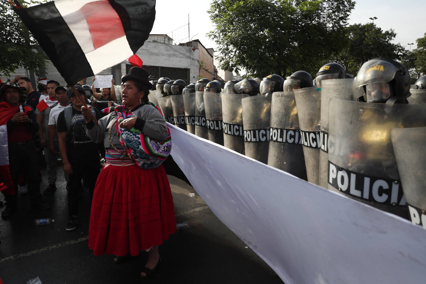 Fotos: Las imágenes que dejan las protestas en Perú