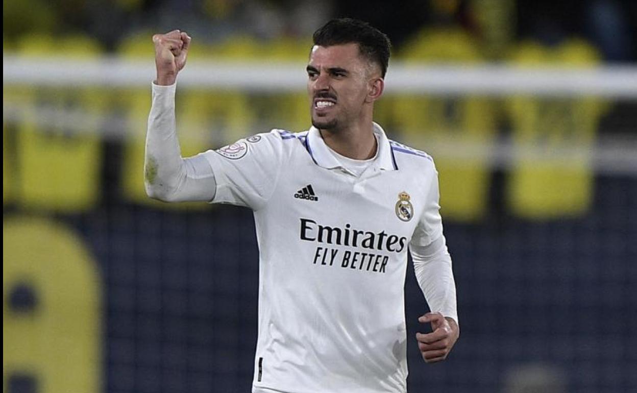 Dani Ceballos celebra el gol que selló el pase del Real Madrid a cuartos de final de la Copa del Rey. 