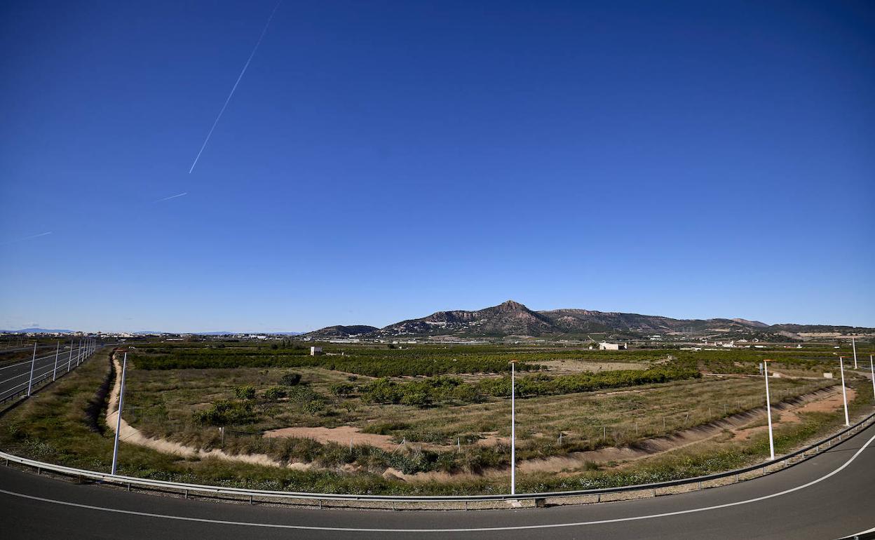 Terrenos en los que se ubicará la gigafactoría en Parc Sagunt II.