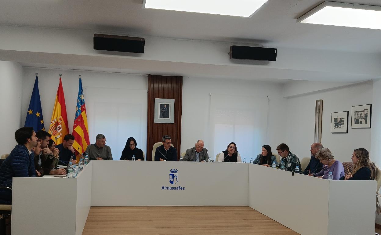 Pleno del Ayuntamiento de Almussafes. 