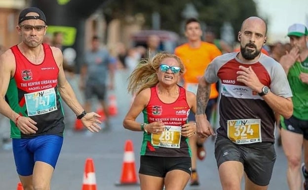  Representantes del The Kenyan Urban durante una carrera. 