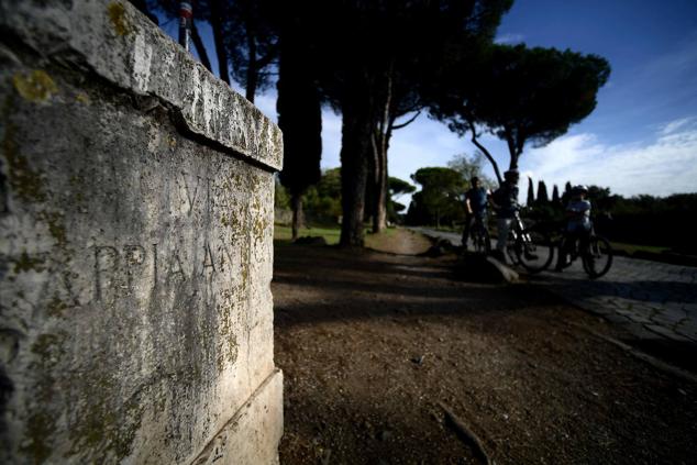 Fotos: Impresionante hallazgo en la Vía Apia de Roma
