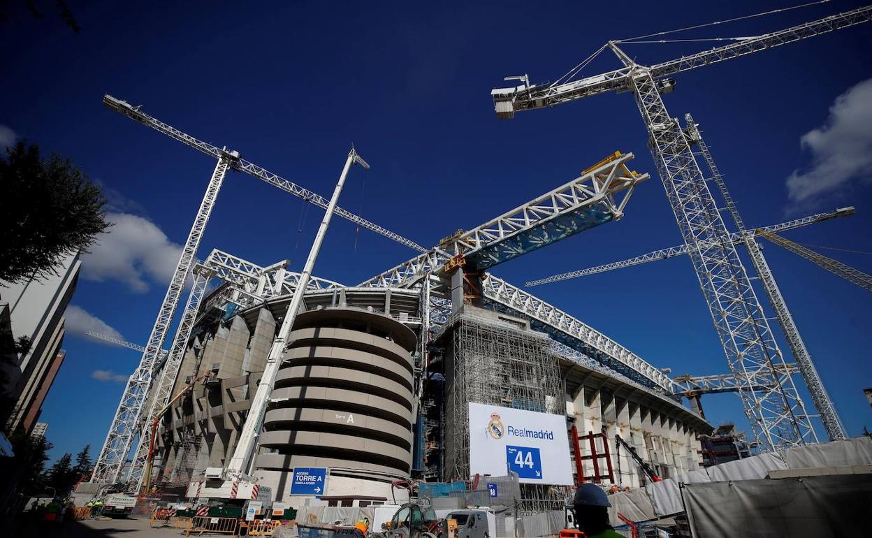 El Bernabéu se pone a punto: estas son las últimas novedades de las obras  del estadio