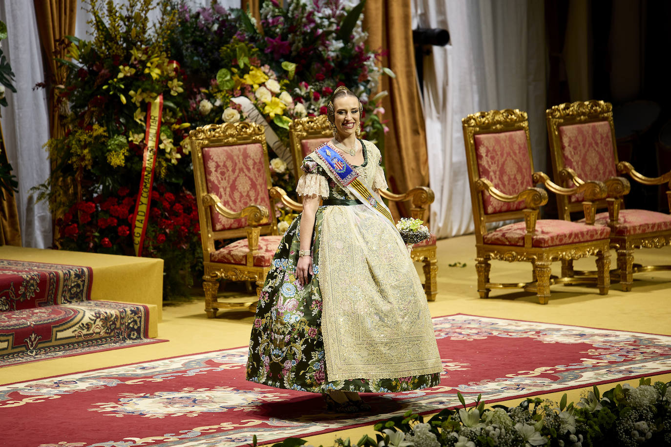 Fotos: La exaltación de la Fallera Mayor de Valencia, Laura Mengó, en imágenes