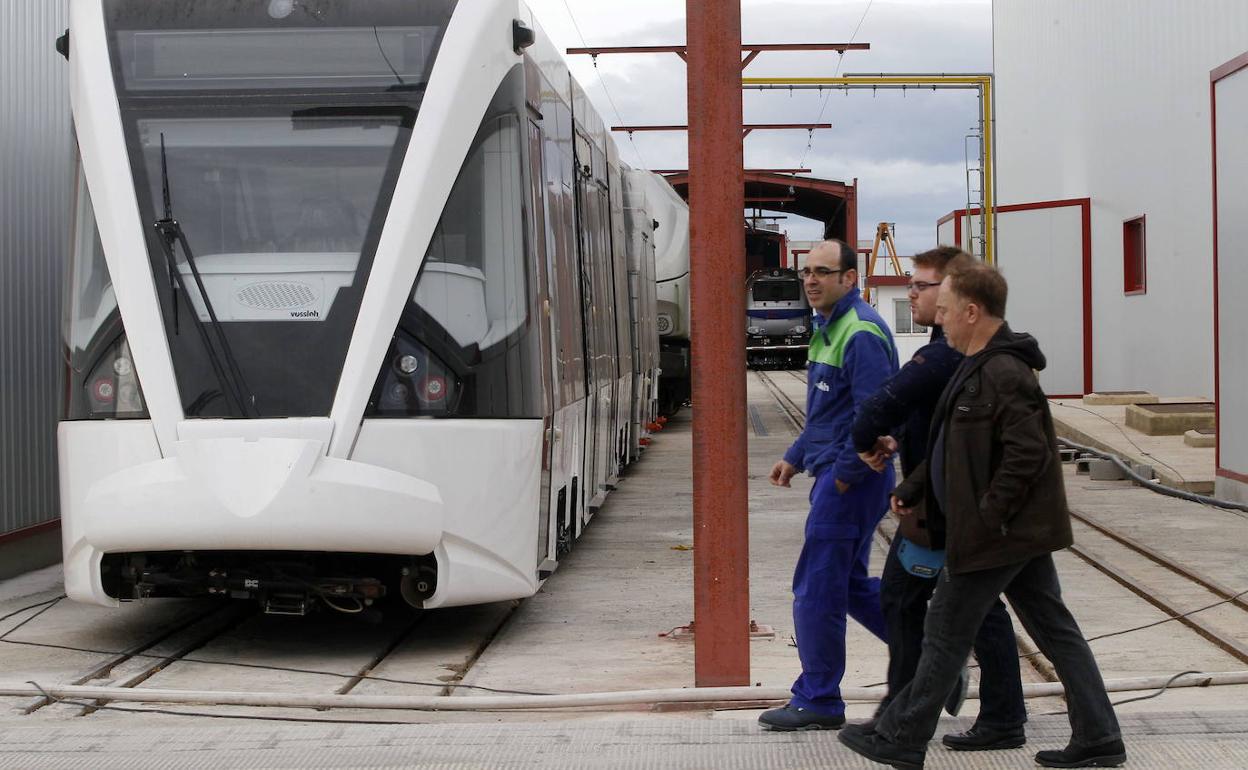 Instalaciones de Stadler en una imagen de archivo. 