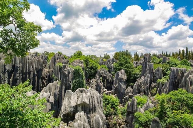 Bosque de Piedra o Shilin (China).