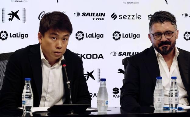 Sean Bai despide a Gattuso en redes con un dardo a Meriton