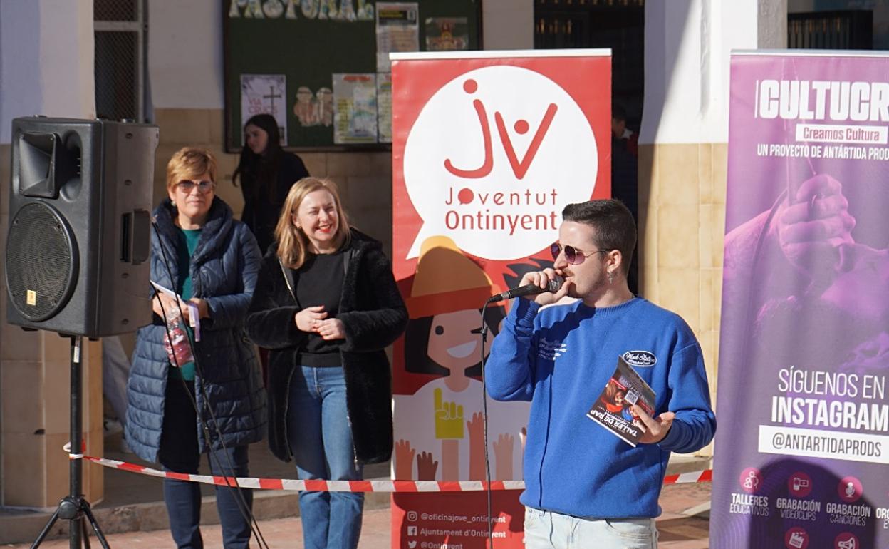 El Ayuntamiento apuesta por el RAP para acercar a los jóvenes valores positivos. 